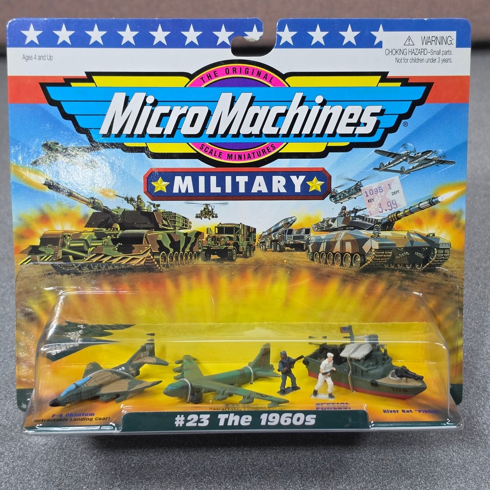 Galoob Micro Machines Military Green NEW #23 The 1960s Classic Series